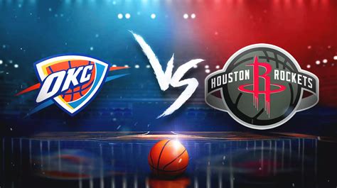 thunder vs rockets prediction|Thunder vs. Rockets prediction, odds, line, spread, time: 2024 .